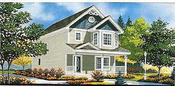 House Plan 70409 Elevation