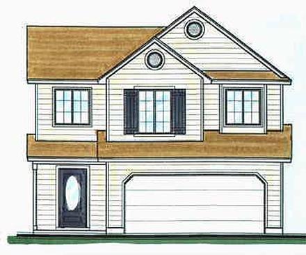 Traditional Elevation of Plan 70414