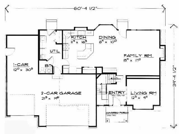 Traditional Level One of Plan 70420