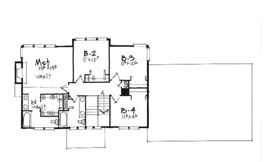 Cottage Level Two of Plan 70423