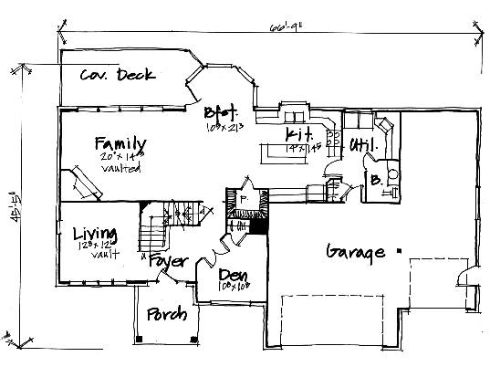 Traditional Level One of Plan 70428