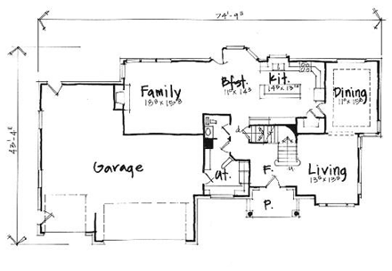 First Level Plan