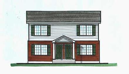 Colonial Elevation of Plan 70456