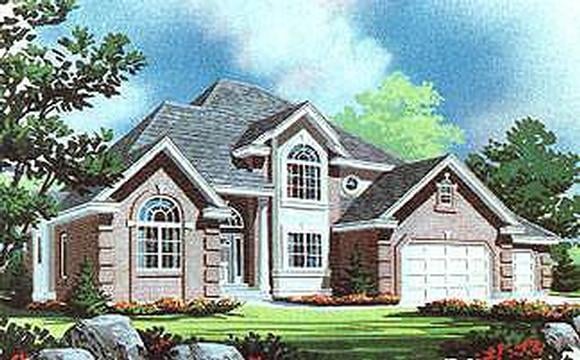 House Plan 70463 Elevation