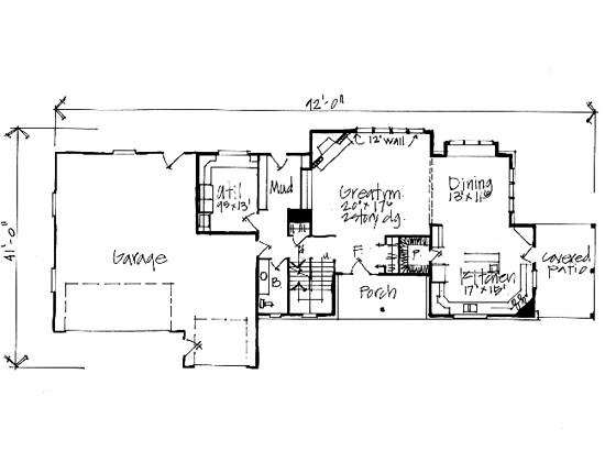 Traditional Level One of Plan 70467