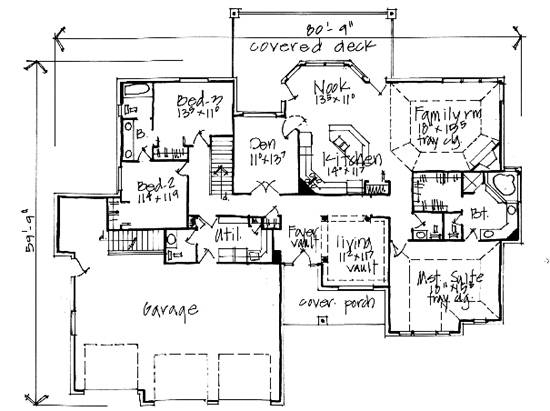 Traditional Level One of Plan 70498