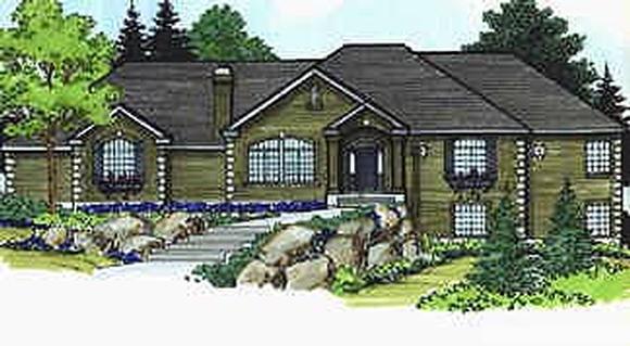 House Plan 70500 Elevation