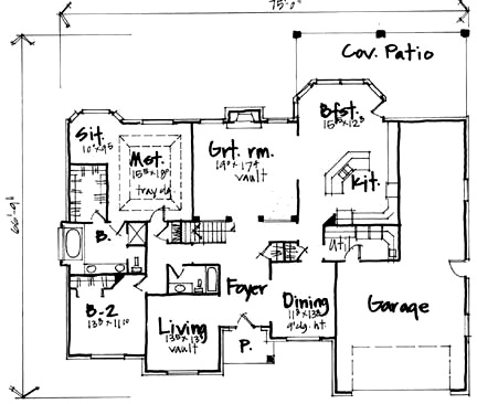 Traditional Level One of Plan 70503