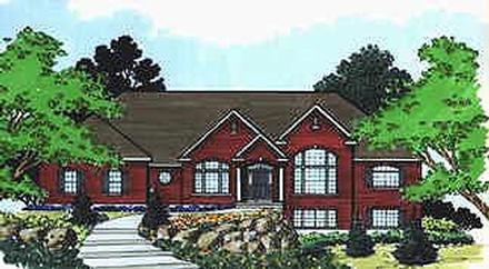 Colonial Elevation of Plan 70509