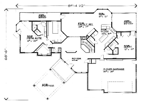 Traditional Level One of Plan 70511