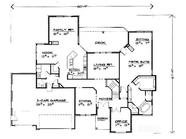 Traditional Level One of Plan 70514