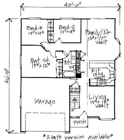 First Level Plan