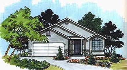 House Plan 70528 Elevation