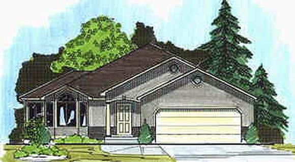 House Plan 70541 Elevation