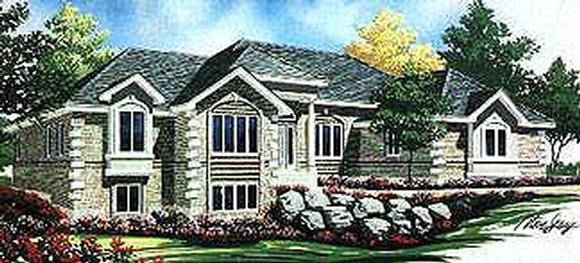 House Plan 70552 Elevation