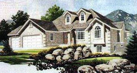 Traditional Elevation of Plan 70557