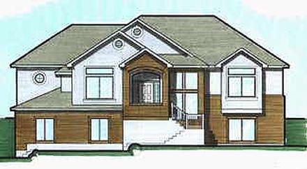 Traditional Elevation of Plan 70558