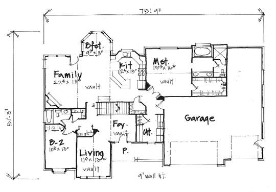 Traditional Level One of Plan 70559