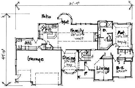 Traditional Level One of Plan 70565