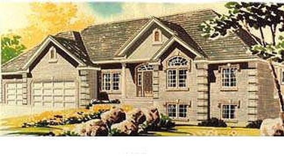 House Plan 70565 Elevation