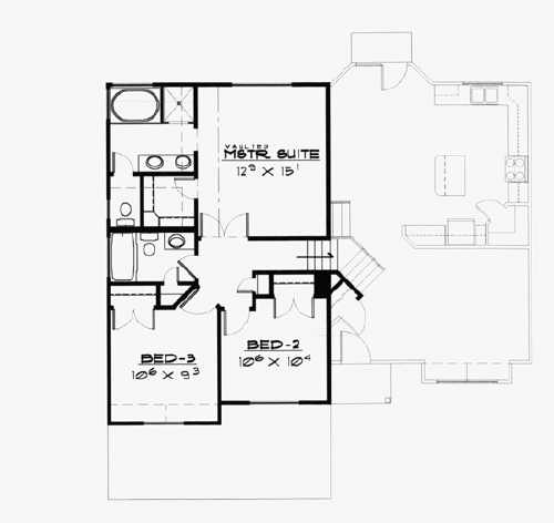 Contemporary Level Two of Plan 70581