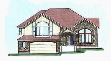 Traditional Elevation of Plan 70583