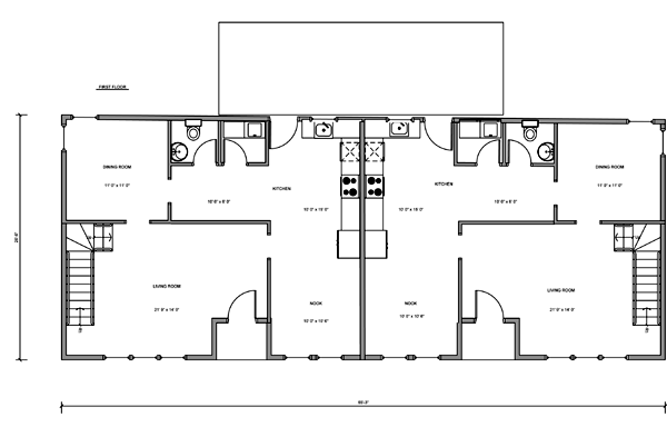 Contemporary Level One of Plan 70931