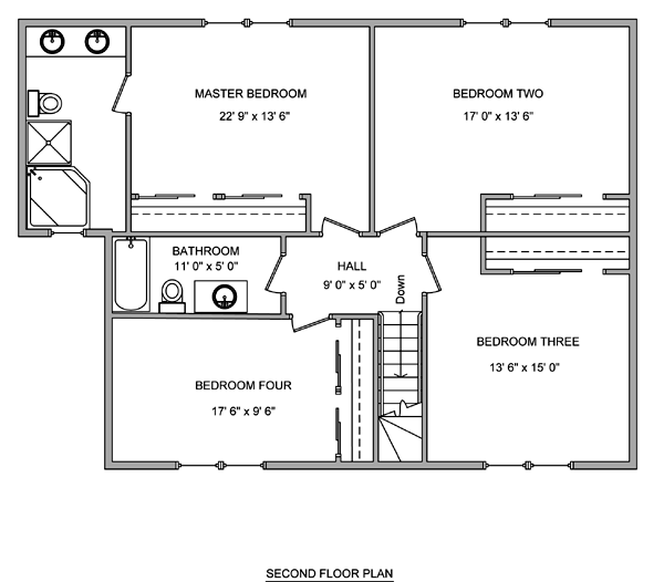 Traditional Level Two of Plan 70933