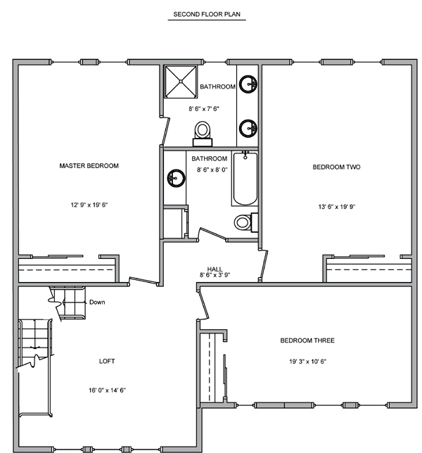 Traditional Level Two of Plan 70936