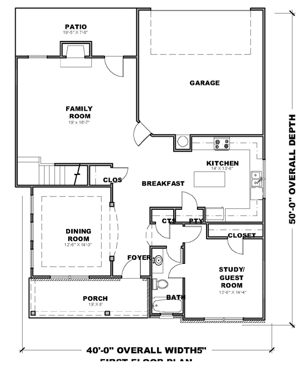 Traditional Level One of Plan 71307