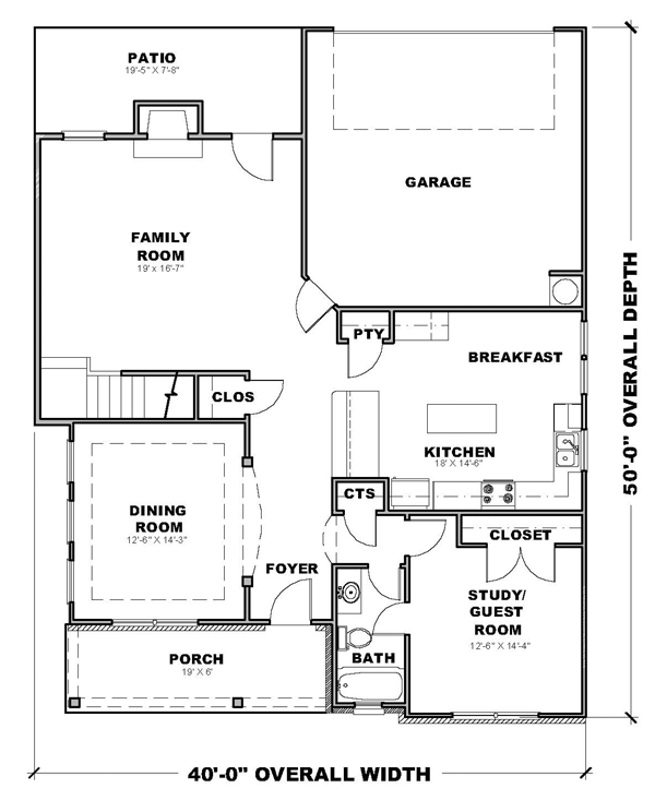 Traditional Level One of Plan 71309