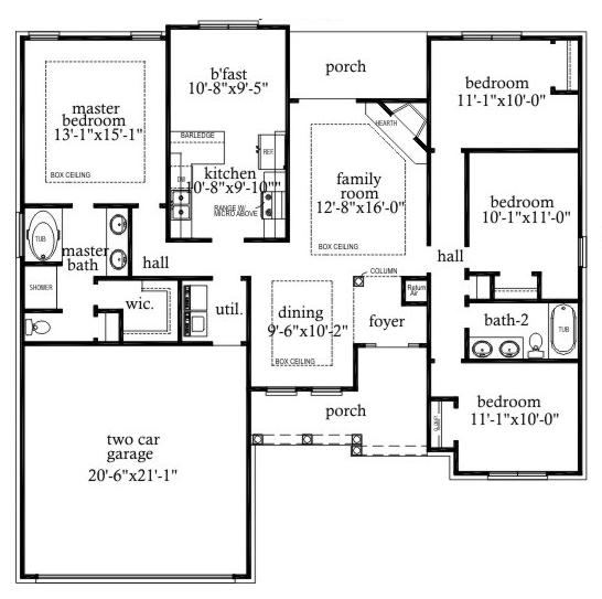 Traditional Level One of Plan 71411