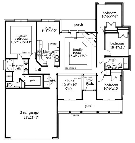 Traditional Level One of Plan 71421