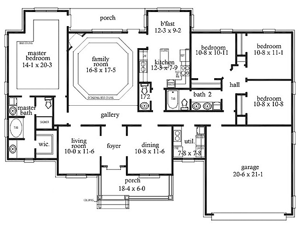 Colonial Level One of Plan 71422