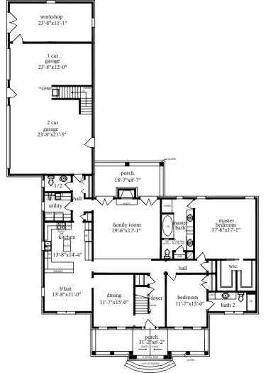 Cape Cod Level One of Plan 71438