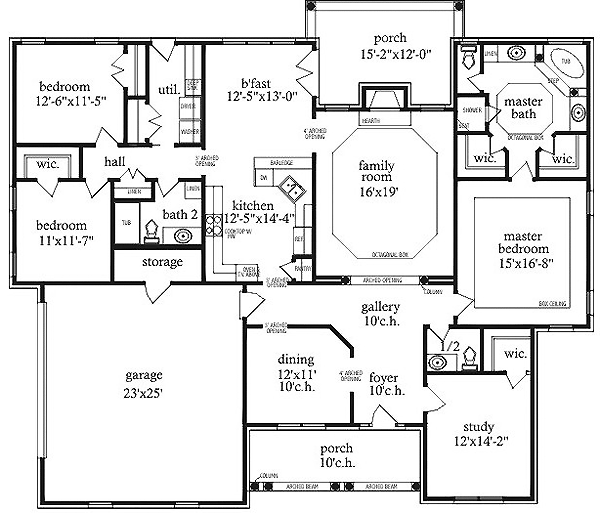 Traditional Level One of Plan 71457