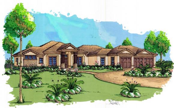 House Plan 71500 Elevation