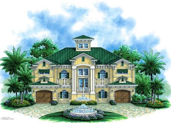 House Plan 71507 Elevation