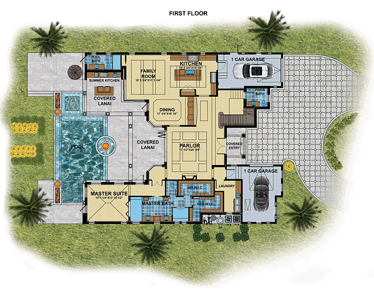 Florida Mediterranean Level One of Plan 71524