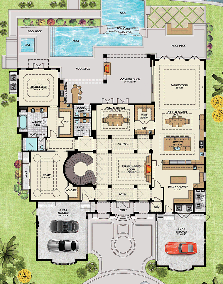 Florida Mediterranean Level One of Plan 71526