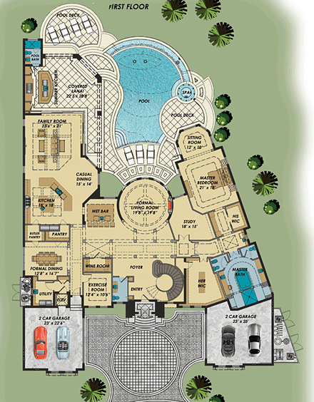 First Level Plan