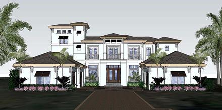 Florida Mediterranean Elevation of Plan 71529