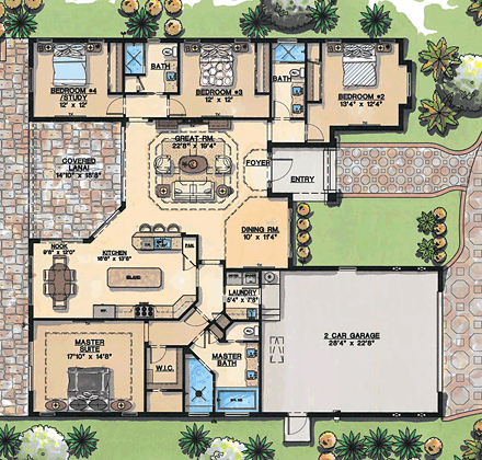 First Level Plan