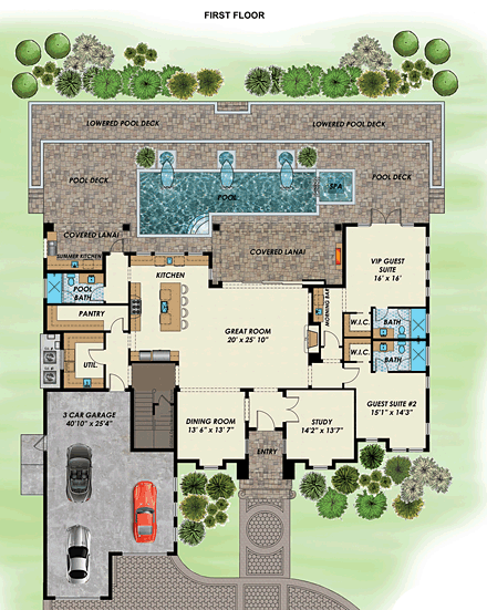 First Level Plan