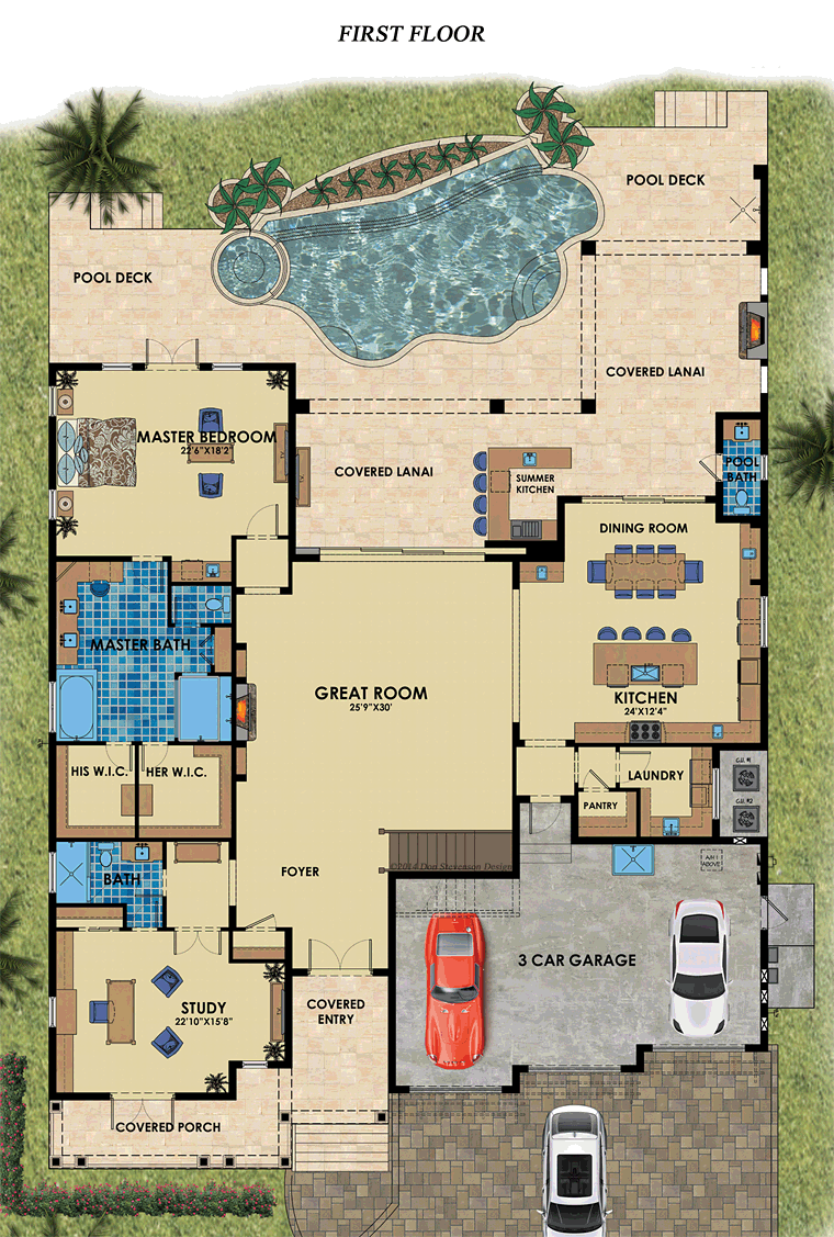 Florida Mediterranean Level One of Plan 71538