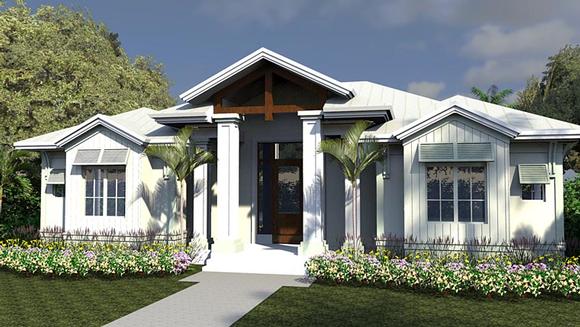 House Plan 71550 Elevation