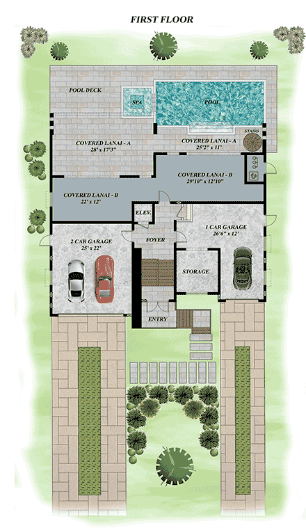 First Level Plan