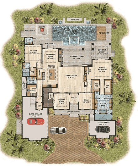 First Level Plan