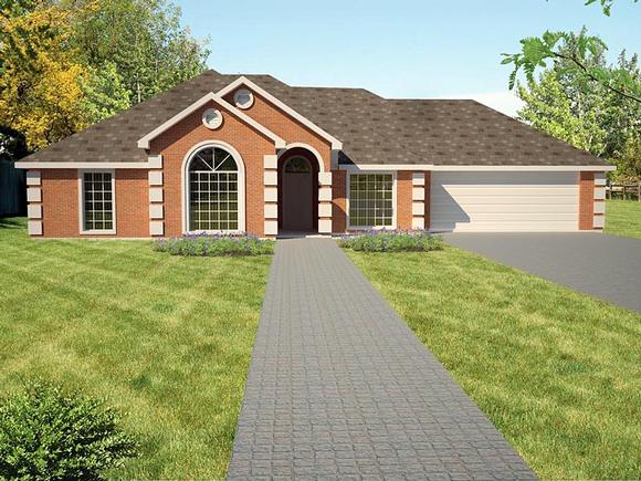 House Plan 71913 Elevation