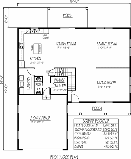 First Level Plan